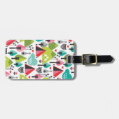 Niedliche Kinderwagen Gepäckanhänger (Vorderseite horizontal)