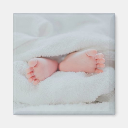 Niedliche Kinderzehen und Füße Magnet (Vorne)