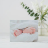 Niedliche Kinderzehen und Füße Postkarte (Stehend Vorderseite)