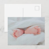 Niedliche Kinderzehen und Füße Postkarte (Vorne/Hinten)