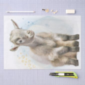 Niedliche Kinderziege Seidenpapier (Handwerk)