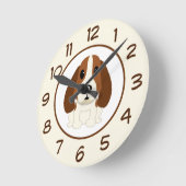 Niedliche Kinderzimmer Kinderbett-Wand-Uhren Runde Wanduhr (Winkel)