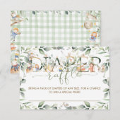 Niedliche Kinderzimmer Rhyme Greenerenery Windlerk Einladung (Vorne/Hinten)