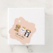 Niedliche King Bears Vielen Dank Geschenkanhänger (Beispiel)