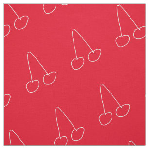 Niedliche Kirsche, einfach minimalistisch Stoff