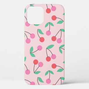 Niedliche Kirsche nahtlos Muster Design. Vintage E Case-Mate iPhone Hülle