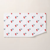 Niedliche Kirschen Handtuch (Handtuch)