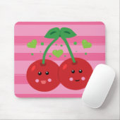 Niedliche Kirschen Mousepad (Mit Mouse)