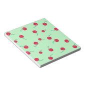 Niedliche Kirschen Notizblock (angewinkelt)
