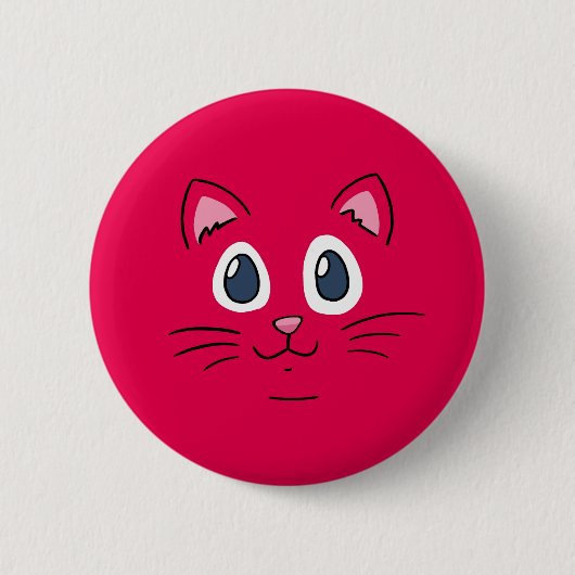 Niedliche Kiteseite Button (Vorderseite)