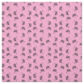 Niedliche Kitte mit Violine Antique Cat CUSTOM FAR Stoff (Muster)