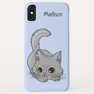 Niedliche Kitten individuelle Name- und Farbtelefo Case-Mate iPhone Hülle