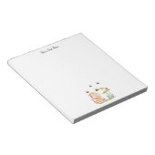 Niedliche Kitten-Notepad Notizblock (angewinkelt)