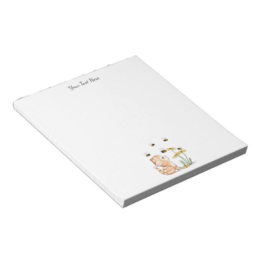 Niedliche Kitten-Notepad Notizblock (angewinkelt)