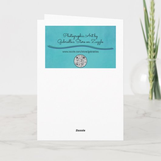 Niedliche Kitten Ruhering Art Note Card Karte (Rückseite)