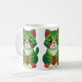 Niedliche Kitten-Tasse Kaffeetasse (Vorderseite Links)