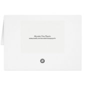 Niedliche "Kitten" und "Bunny Basket Osterkarte" (Rückseite Horizontal)