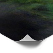 Niedliche Kittenmalerei Poster (Ecke)