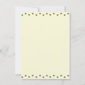 Niedliche Kitty Cat Geburtstagseinladung Einladung (Rückseite)