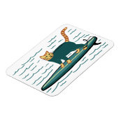 Niedliche Kitty Cat Magnet (Linke Seite)