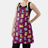 Niedliche Kitty Cat Pattern Schürze (InSitu)