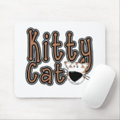 Niedliche Kitty Cat Tshirts und Geschenke Mousepad (Mit Mouse)
