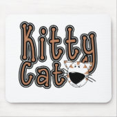 Niedliche Kitty Cat Tshirts und Geschenke Mousepad (Vorne)