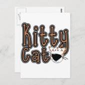 Niedliche Kitty Cat Tshirts und Geschenke Postkarte (Vorne/Hinten)