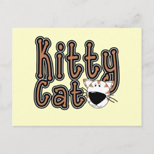 Niedliche Kitty Cat Tshirts und Geschenke Postkarte