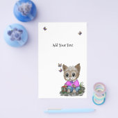 Niedliche Kitty Cat und Butterfly Flyer (Einzeln)