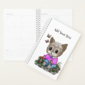 Niedliche Kitty Cat und Butterfly Planer (Anzeige)