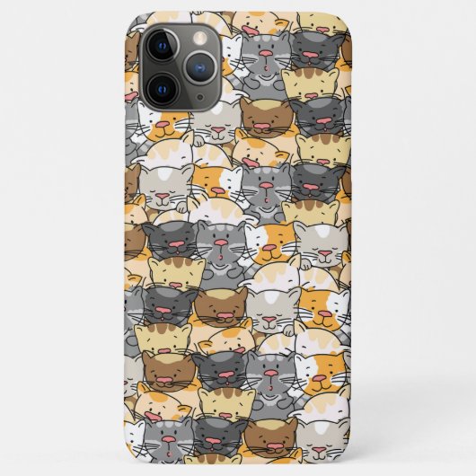 Niedliche Kitty Cats Case-Mate iPhone Hülle (Rückseite)