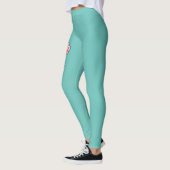 Niedliche Kitty Illustration Leggings (Links)