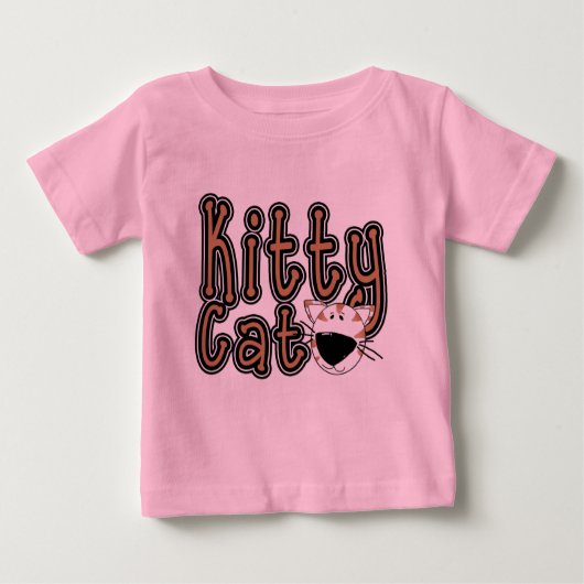 Niedliche Kitty-Katzen-T-Shirts und Geschenke Baby T-shirt (Vorderseite)