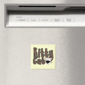 Niedliche Kitty-Katzen-T-Shirts und Geschenke Magnet (In Situ (Geschirrspüler))