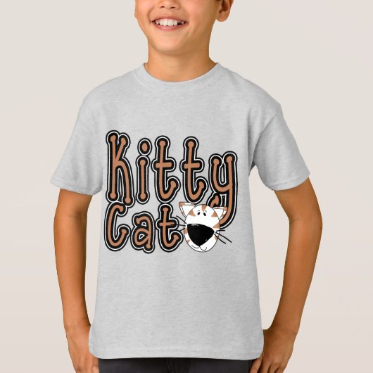 Niedliche Kitty-Katzen-T-Shirts und Geschenke T-Shirt (Vorderseite)