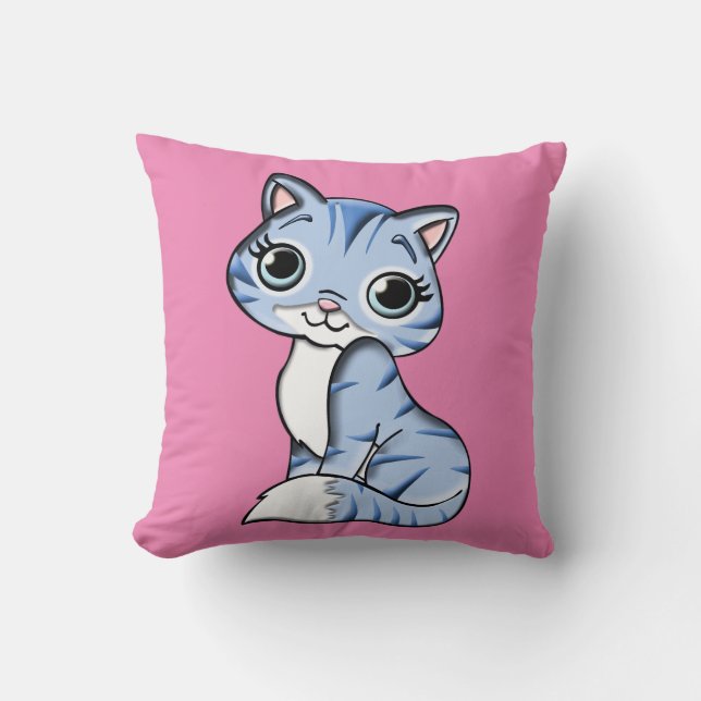 NIEDLICHE KITTY-KATZPILLOWS KISSEN (Vorderseite)