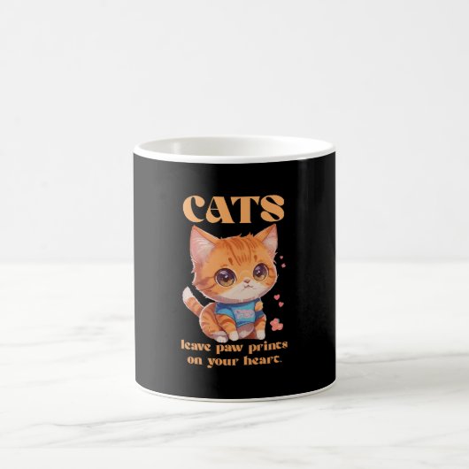 niedliche Kitty-Liebe Kaffeetasse (Mittel)