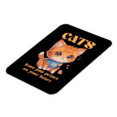 niedliche Kitty-Liebe Magnet (Linke Seite)