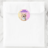 Niedliche Kitty Stickers (Tasche)