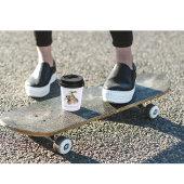 Niedliche Kiwi Bird in Christmas Elf Hat, Brauch Pappbecher