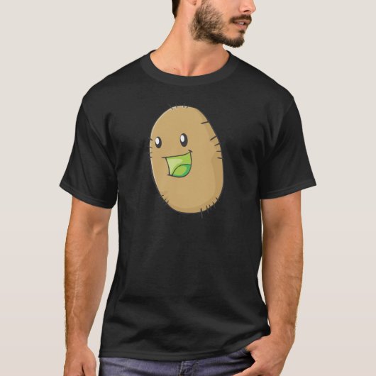 Niedliche Kiwi-Shirts, T - Shirt-kundenspezifische T-Shirt (Vorderseite)