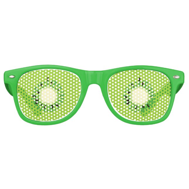 Niedliche Kiwi-Sonnenbrille Partybrille (Vorderseite)