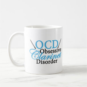 Niedliche Klarinette Kaffeetasse