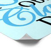 Niedliche Klarinette Poster (Ecke)