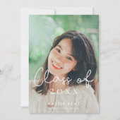 Niedliche Klasse des Abschluss-Fotos 2025 Ankündigung (Vorderseite)