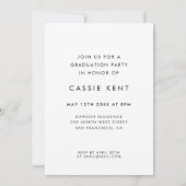 Niedliche Klasse des Abschluss-Fotos 2025 Ankündigung (Rückseite)