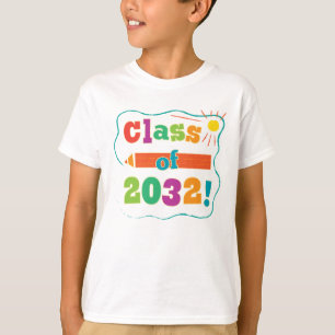 Niedliche Klasse von 2032 zurück zu Schule T-Shirt