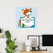 Niedliche Klassenzimmer-Poster Poster (Heimbüro)