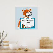 Niedliche Klassenzimmer-Poster Poster (Küche)